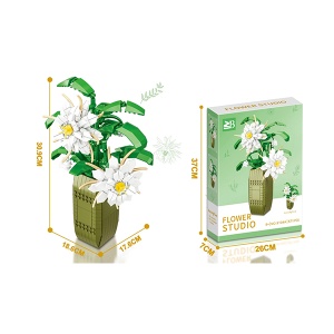Set kockica cvet Kraljica Noći Epifilum 548 delova 55954 - Img 2