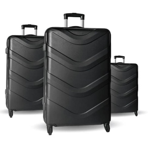 Set kofera Rome Crna 100123