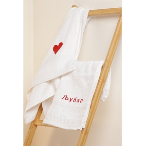 Set peškira Due Ljubav 50x100cm 400gsm