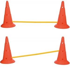Set prepreka sa pilonima za vežbu psa 2kom 30x50cm 100cm Trixie 32092 - Img 3