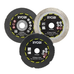 Set reznih diskova za Cut Off Tool 3 kom Ryobi RAKCOT03