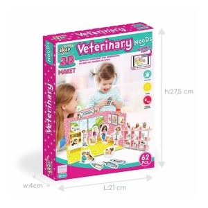 Set Veterinarska stanica 3D Akar Jagu 393123 - Img 2
