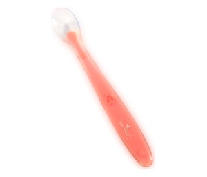 Silikonska kašika za decu roze Lorelli 10230450002