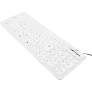 SILIKONSKA USB tastatura ESPERANZA WHITE EK126W - Img 2