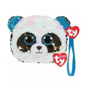 Sjajna plišana tašna panda Bamboo Ty 1034196