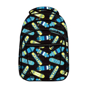 Školski Ranac Octopus Oby2641 Steezy Sesh 28x13x39cm plava žuta