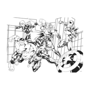 Slagalica Marvel Avengers 2u1, 48 delova, 35x25cm - Img 3