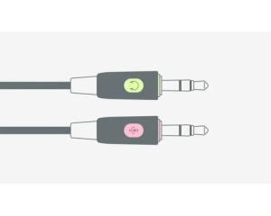 Slušalice sa mikrofonom Logitech H110 stereo crne - Img 4