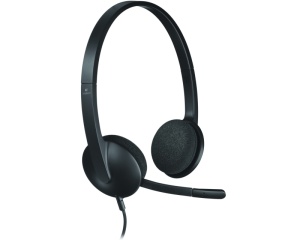 Slušalice sa mikrofonom Logitech H340 USB stereo crne - Img 6