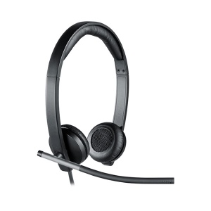 Slušalice sa mikrofonom Logitech H650e USB stereo crne