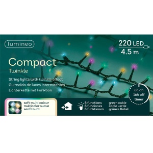 Spoljašnje Led novogodišnje lampice 8 funkcija Multi 4,5 m Lumineo 495291