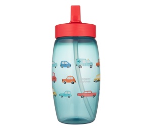 Sportska Šolja sa Savitljivim Kljunom 400ml Canpol Babies Auti 56/618_blu