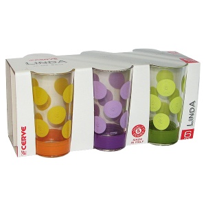 Staklena čaša Cerve Linda 250 ccl 6/1 M47950