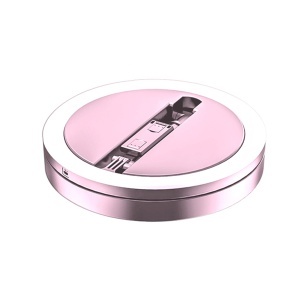 Stalak sa LED svetlom Xwave LED-Ring,stand,pink - Img 2
