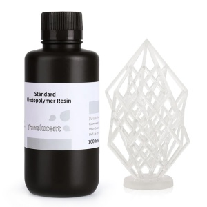 Standard fotopolimerna smola (Resin) 2.0 za 3D štampače 1kg prozirna