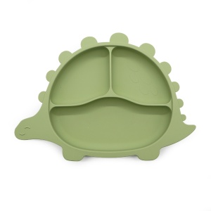 Stegosaurus vakum silikonski tanjir VoliBaby - Img 2