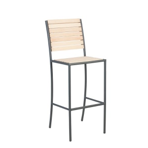 Stolica Bahamas BS tamna antracit bela boja 222018