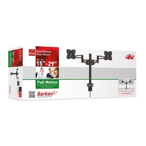 Stoni nosač za dva monitora E642.B zglobni Barkan TVZ01360 - Img 2