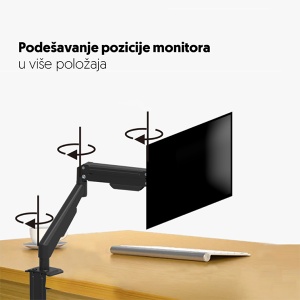 Stoni nosač za monitor 17-32in Prosto MH311 - Img 4
