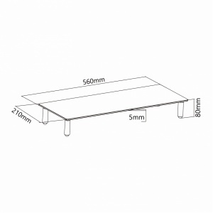 Stoni stalak za monitor DS 610 SBox 432 - Img 2