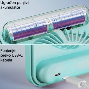 Stoni USB mini ventilator sa displejem 17417-5919GR - Img 2