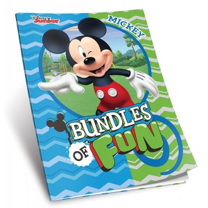 Sveska Disney Mickey Bundles A4 meki povez prazna 62829p