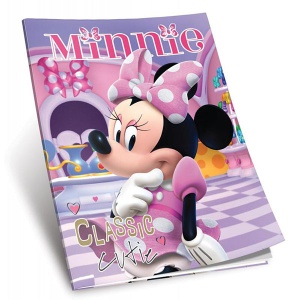 Sveska Disney Minnie Cutie A4 meki povez na linije 52452l