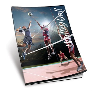 Sveska Walleyball A4 meki povez na kockice UNL-0729k