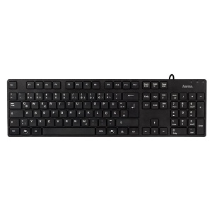 Tastatura CASANO Soft Tasteri crna HAMA 53813