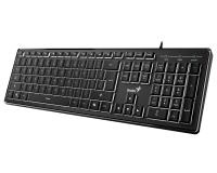 Tastatura Genius SlimStar 820 USB YU crna sa osvetljenjem - Img 2