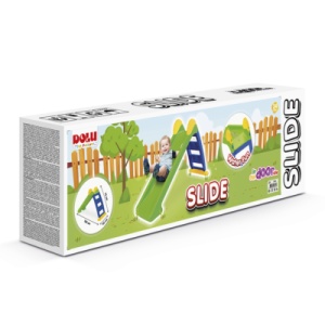 Tobogan za decu zeleni Dolu 72x133x45 cm - Img 2