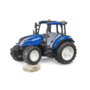 Traktor New Holland T5 24,2x12,5x15cm Bruder 021849 - Img 4