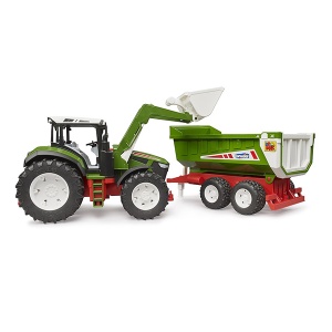 Traktor sa prikolicom Roadmax 79,5x17,8x20 cm Bruder 034528 - Img 2