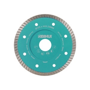 Turbo dijamantska rezna ploča za keramiku 115mm Bihui DCBT115