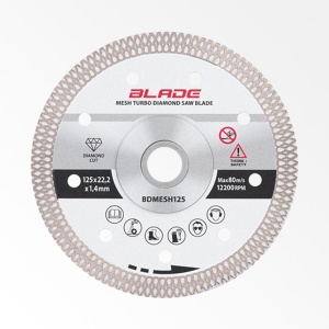 Turbo dijamantski disk za tvrdu keramiku 125mm Blade BDMESH125