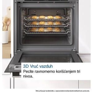 Ugradna rerna 14632 Ventilatorska Serija 2 Bosch HBF154ES0 - Img 3