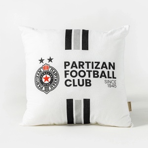 Ukrasni jastuk Partizan Football Club 40x40cm
