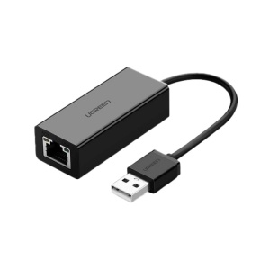 USB 2.0 na RJ45 adapter 10/100Mbps crni CR110