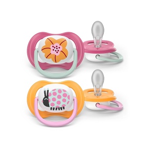Varalica Za Bebe 6-18m 2 Komada Avent STHR AIR COLL roze/narandžasta SCF080/27
