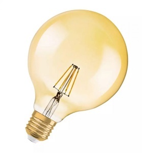 Vintage 1906 LED sijalica GLOBE 125 4W 2400 E27 Osram O62071 - Img 1