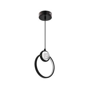 Viseća Lampa Crna 15W LED 3000K Lacrima 15068