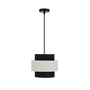 Visilica Crna Krem 1 1x40W E27 Benta 15098