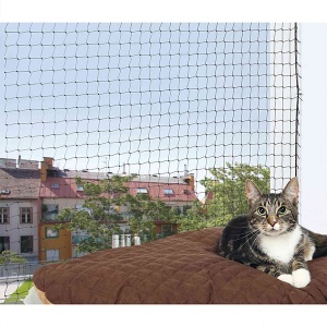 Zaštitna mrežica za prozor za ljubimce 200x150cm crna Trixie 44301 - Img 2