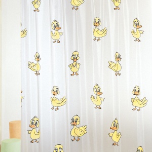 Zavese za kadu vinil Duck giallo, METALTEX 1275