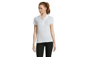Ženska polo majica sa kratkim rukavima bela Passion M 311.338.00.M