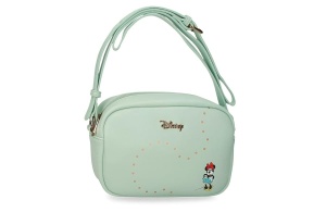 Ženska torba na rame Disney Minnie Luxe eko koža 19x13x7cm zelena