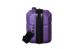 Ženski neseser kofer Enova Capri ABS 30x22x16cm ljubičasta - Img 2