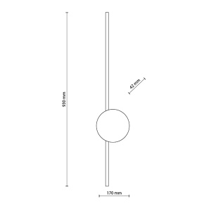 Zidna lampa Java Led 36W 4000-4500K TK Lighting 1439 - Img 4