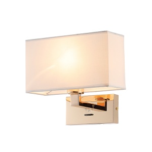 Zidna lampa Rosa 1xE27 Elmark 955ROSA1FGR