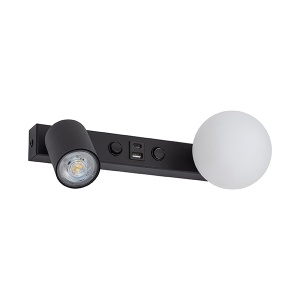 Zidna lampa Vox 1xGu10 1xG9 sa USB portom TK Lighting 10152